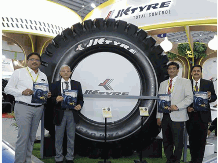 JK Tyre unveils 11 innovative OTR tyre solutions