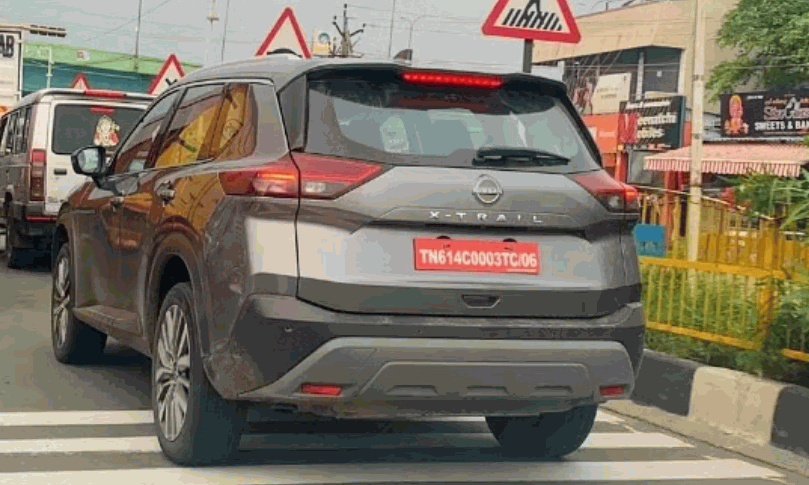 Nissan X-Trail spied