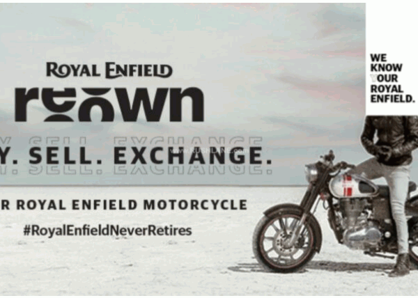 Royal Enfield Reown pre-owned motorcycle program
