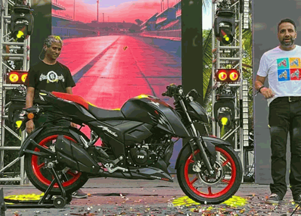 New TVS Apache RTR 160 4V