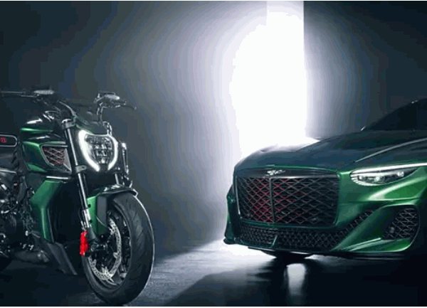 Ducati unveils limited edition Bentley Diavel edition