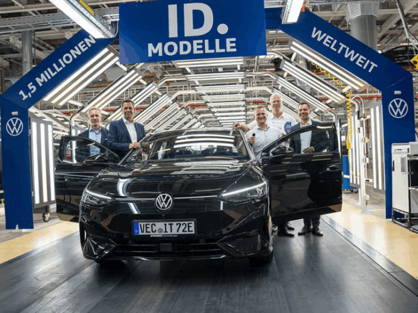 Volkswagen Crosses 1.5 Million EV Sales