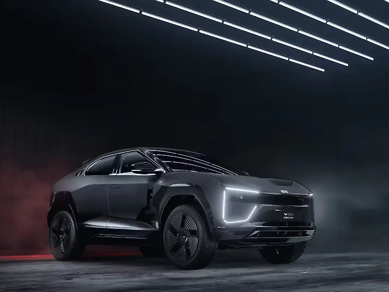 Mahindra BE 6 Batman Edition electric SUV Satin Black exterior