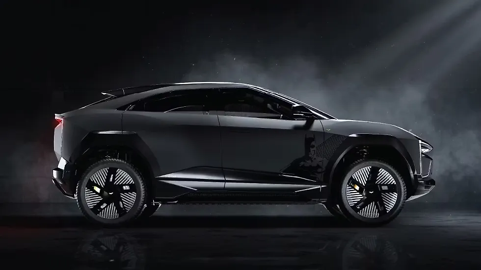 Mahindra BE 6 Batman Edition side view