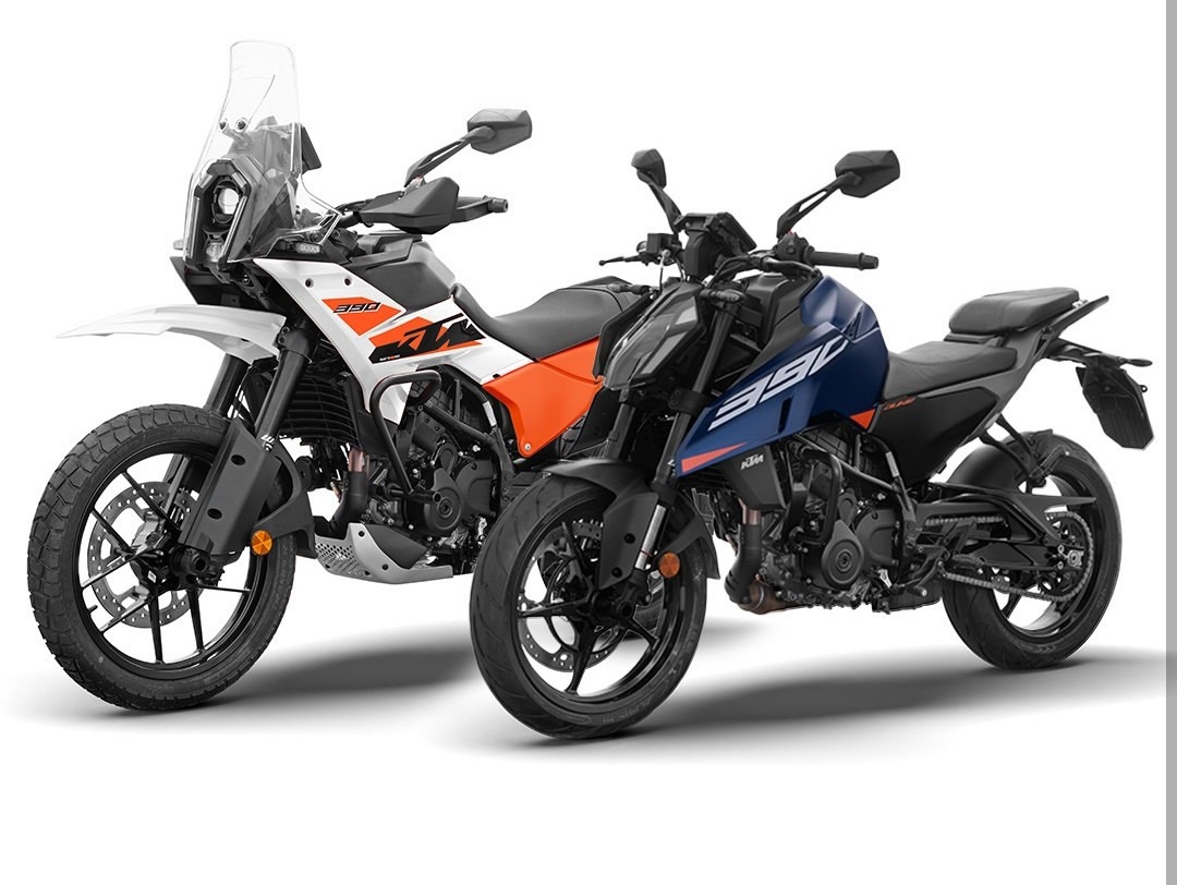 2026 KTM Duke 390 and Adventure 390
