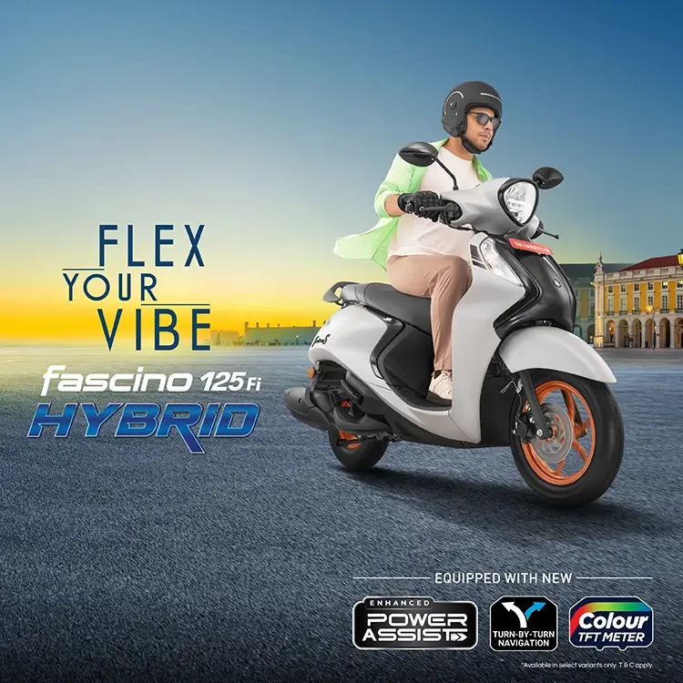 2026 Yamaha Fascino 125 Fi Hybrid