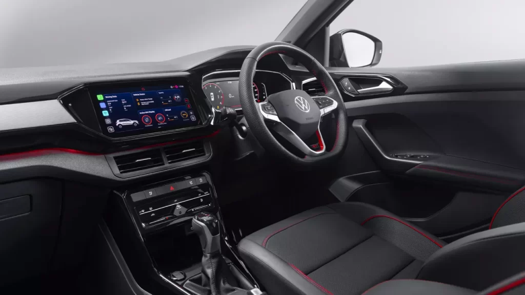 Volkswagen Taigun facelift interiors 
