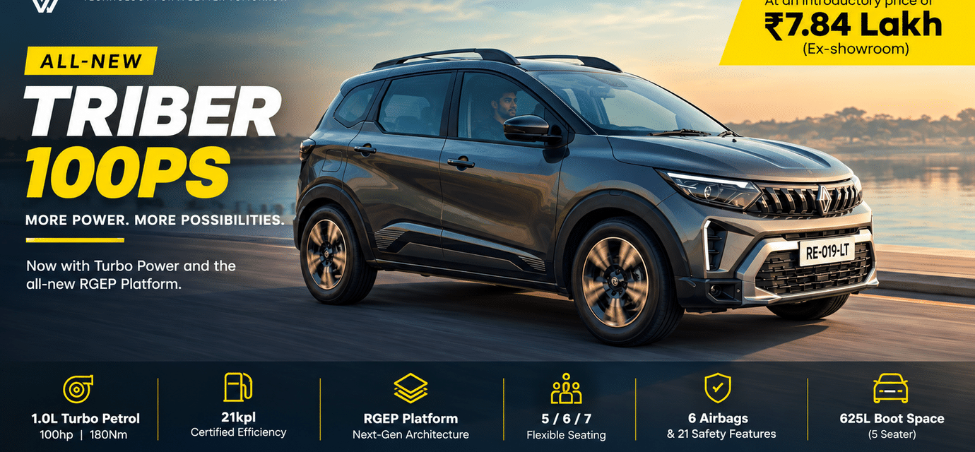 Renault Triber 100PS