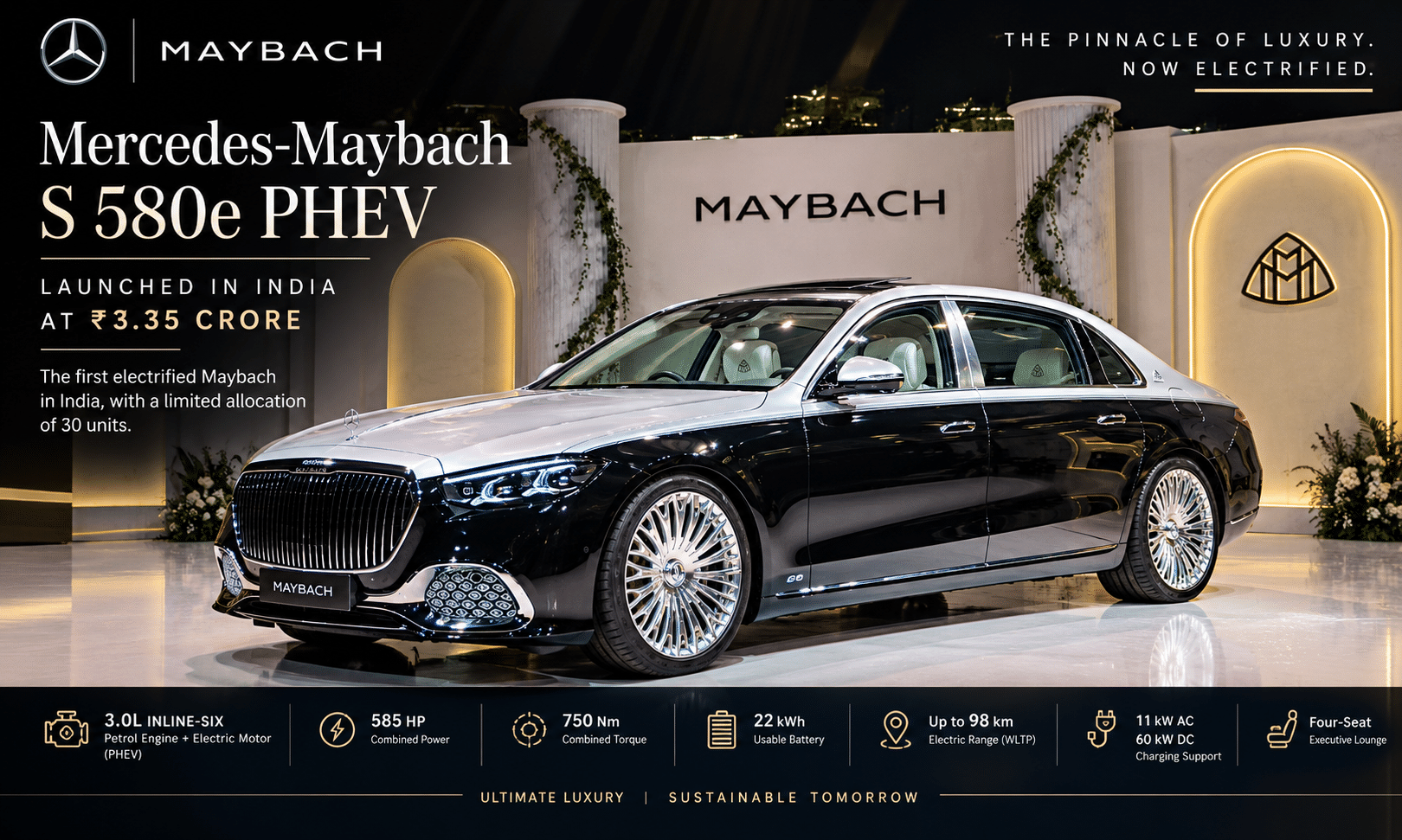 Mercedes-Maybach S 580e PHEV