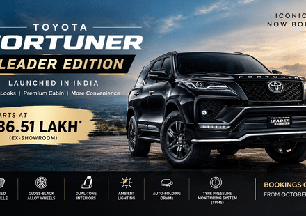 Toyota Fortuner Leader Edition
