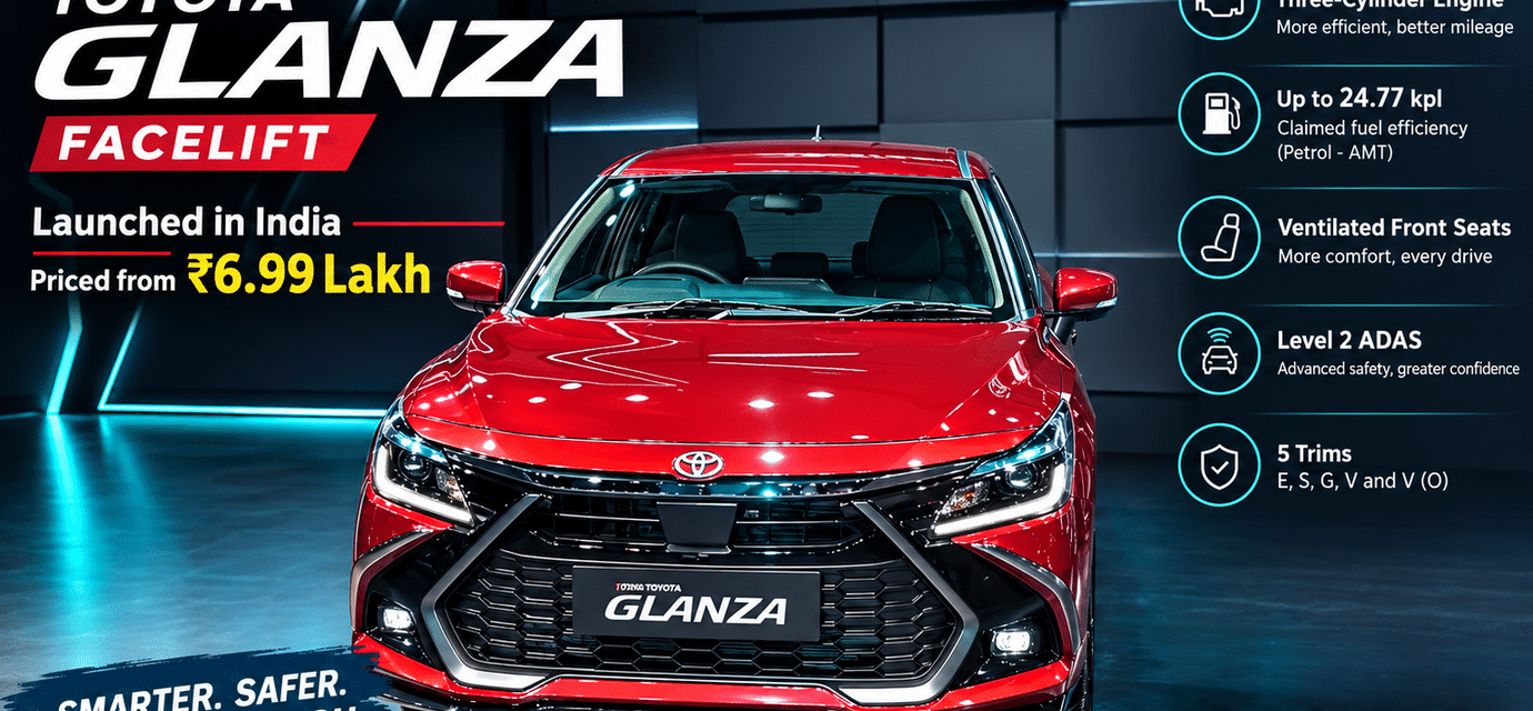 Toyota Glanza Facelift