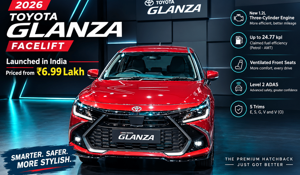 Toyota Glanza Facelift