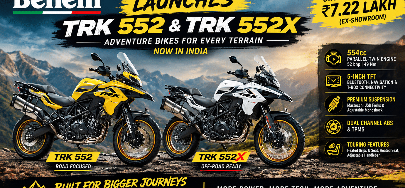 Benelli TRK 552 & TRK 552X