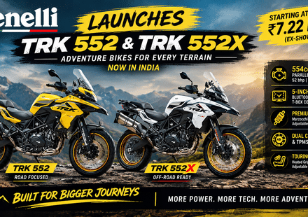 Benelli TRK 552 & TRK 552X