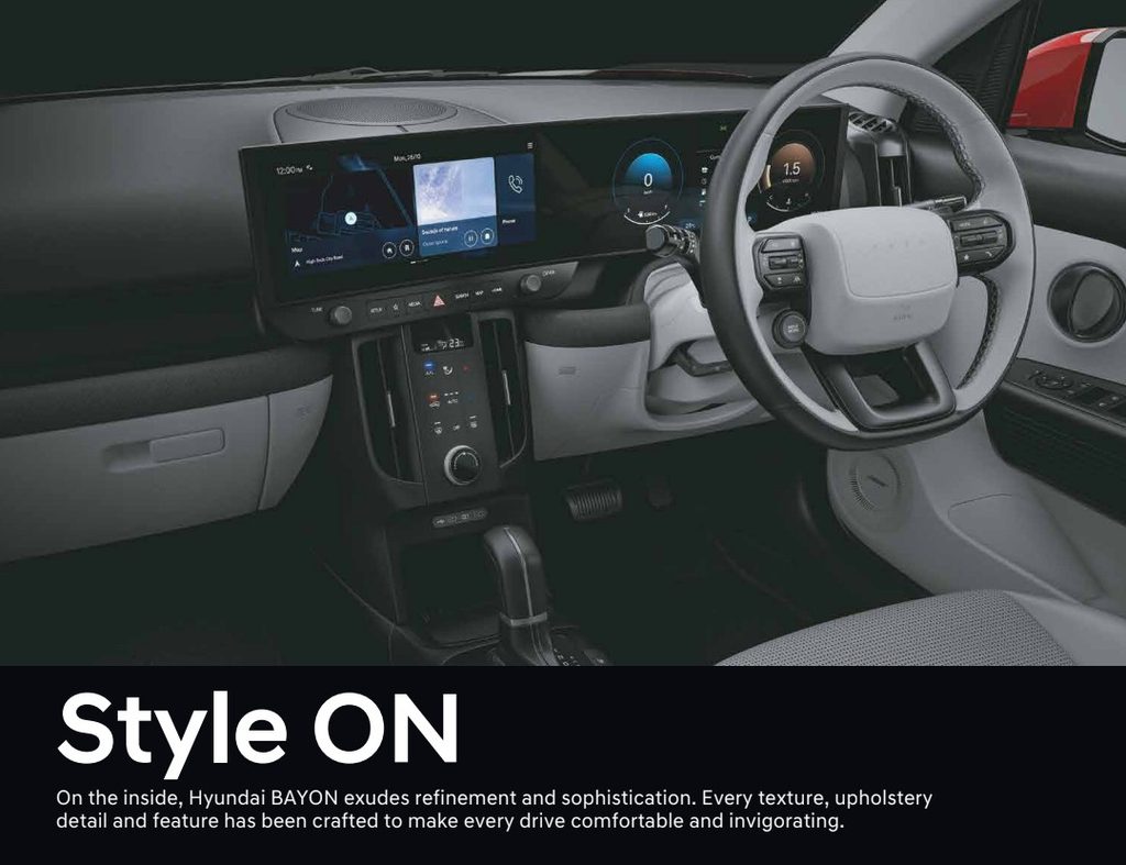 Hyundai BAYON Interior 